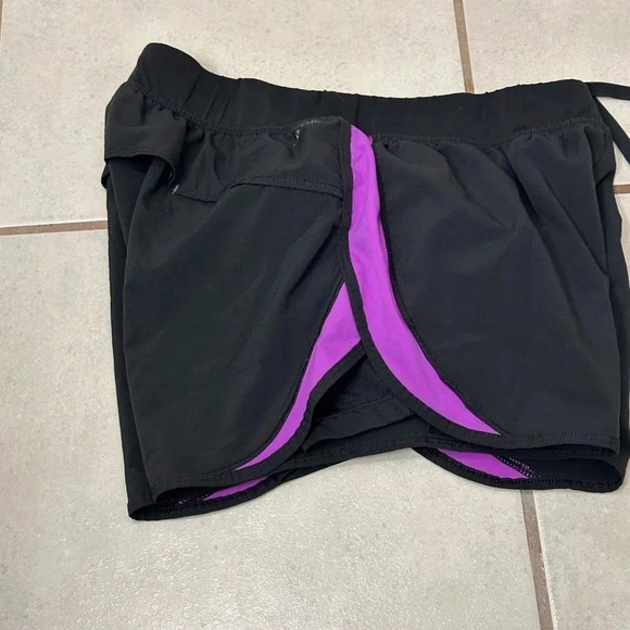 Champion performax Women Active Black/Purple Running shorts size S - Picture 9 of 9
